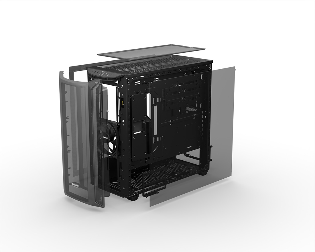 SHADOW BASE 800 | Black silent PC cases from be quiet!